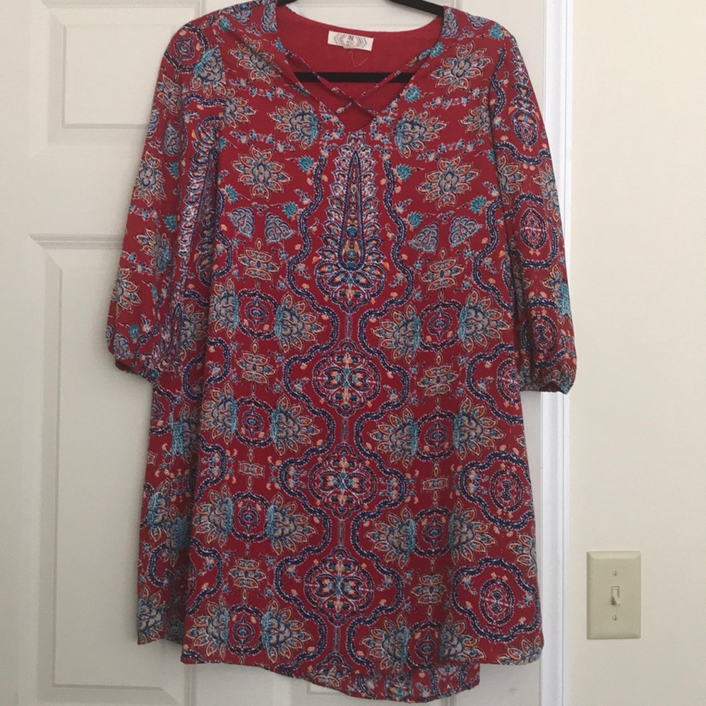 Quarter sleeve length dress. Never worn!